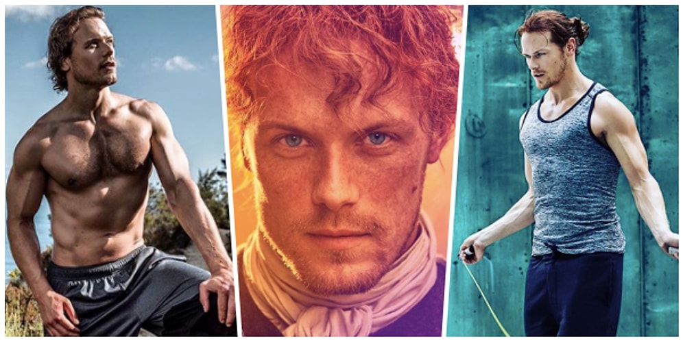 Kızıl Saçları ve Masmavi Gözleriyle İskoç Genlerinin Hakkını Veren, Outlander'ın Yakışıklılık Abidesi Sam Heughan