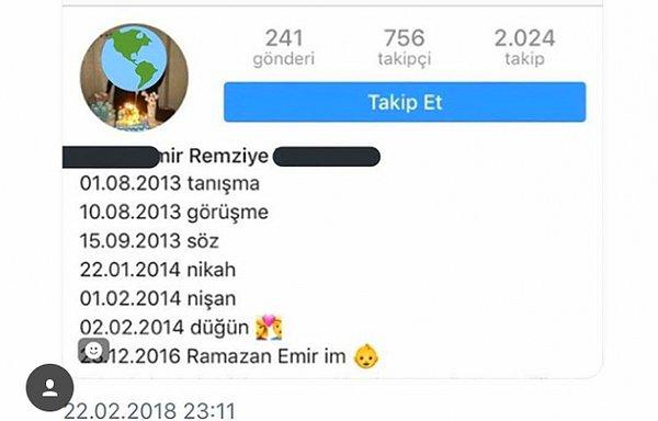 14. Sevgiliyle ilk çıkma tarihinin emojilerle süslenerek yazıldığı bir Instagram bio'suna sahip olmak.