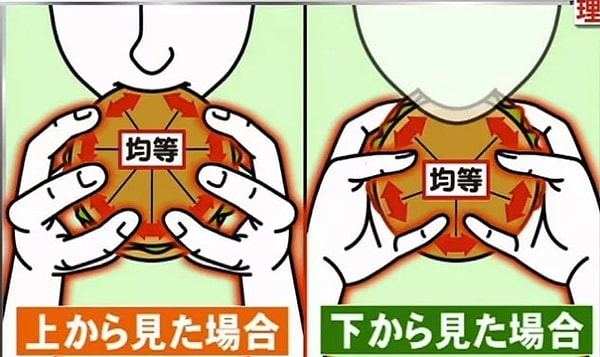 11. Если держать бургер таким способом, то ингредиенты не будут вываливаться 👍