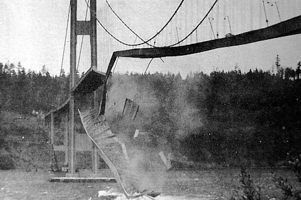 50. Tacoma Narrows Köprü’sündeki yanlışlık.