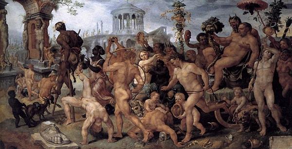 7. Fazla partner göz çıkarmaz diye düşündüler herhalde, çünkü grup seks Antik Roma’da oldukça popülerdi…