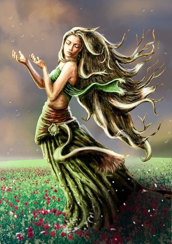 Дева — Деметра!