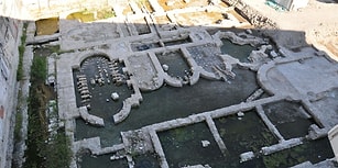 İzmir'de Yıkılan İşhanı Zemininde Antik Roma Dönemine Ait İmparatorluk Salonu Bulundu