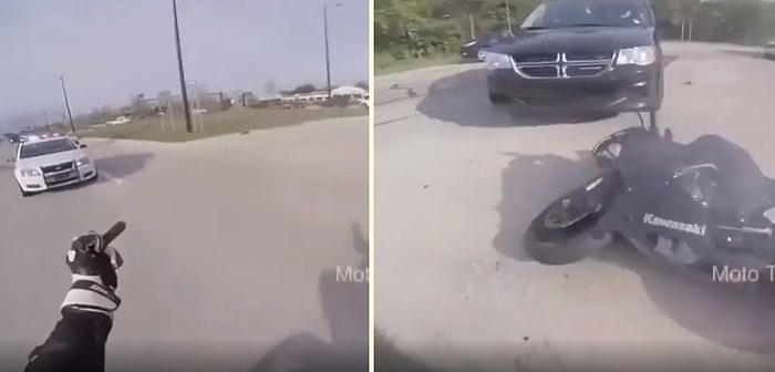 Polise Parmak Hareketi Çeken Motosikletlinin Hazin Sonu