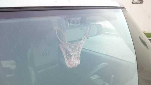 15. Это такой талисман, да? Или оберег от гаишников?