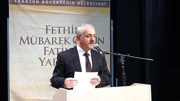 Trabzon'un fethinin 557'nci yıl dönümü bugün Hamamizade İhsan Bey Kültür Merkezi'nde düzenlenen törenle kutlandı.