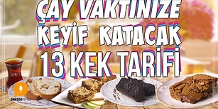 Çay Saatinde Evinizi Misler Gibi Kokutacak Birbirinden Enfes 13 Kek Tarifi😍