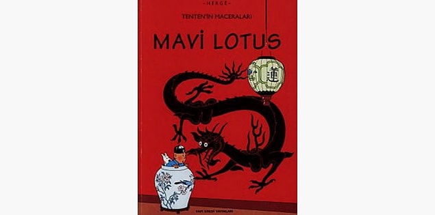 18. Mavi Lotus - Hergé (1936)