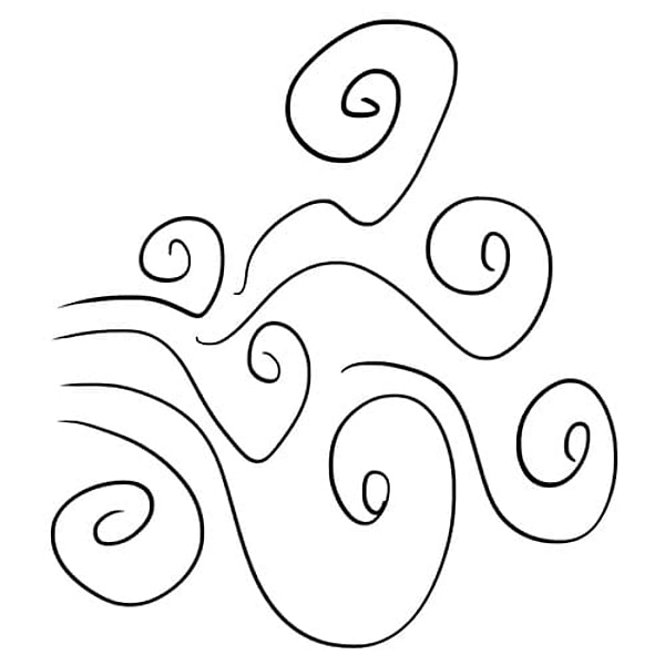 4. Свободные завитушки