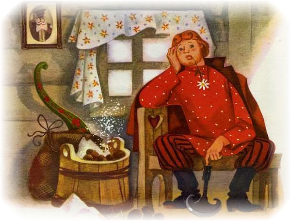 7. Что должен был отнести Иван из "Иванушки-дурачка" братьям?