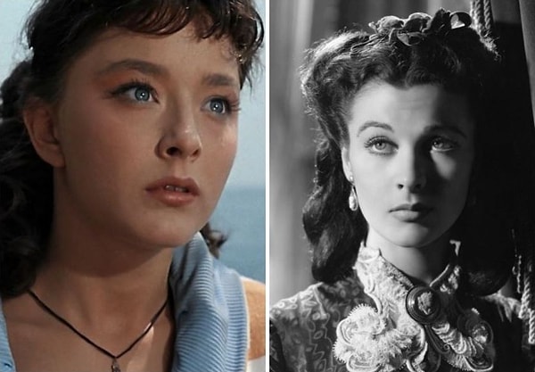 3. Анастасия Вертинская и Вивьен Ли