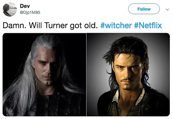 Вспомнили и про Уилла Тернера из «Пиратов Карибского моря».