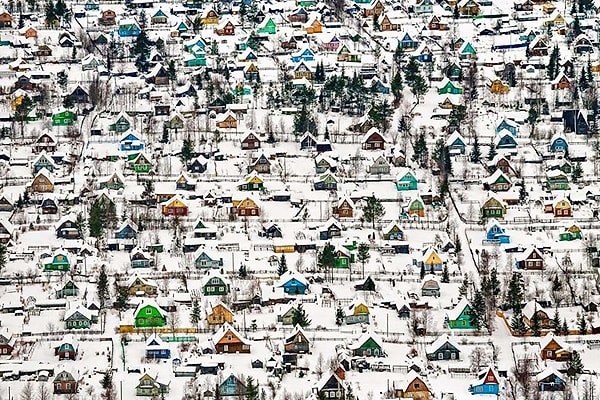 6. «Игрушечные дома», первое место в номинации «Архитектура и городские пейзажи». Фото: Fyodor Savintsev.