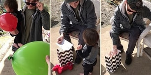 Renk Körü Bir Babanın Kucağında Kızıyla Renkleri İlk Defa Doğru Gördüğündeki Muhteşem Duygusal Anları