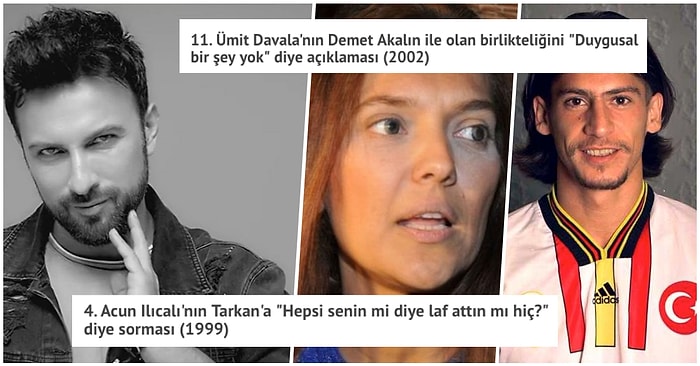 Gelin Gelin Nostaljik Gıybet Yapıyoruz! Televole Zamanında Gündeme Bomba Gibi Düşen 14 Olay