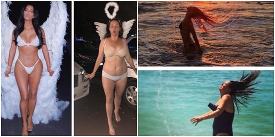 Ünlülerin Sosyal Medya Hesaplarından Paylaştığı Fotoğrafları Yeniden Yorumlayarak Kahkahalara Boğan Kadından 30 Eğlenceli Kare