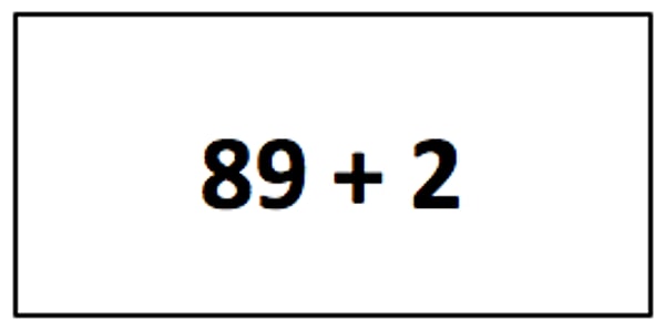 1. Для начала решите это очень простое математическое задание так быстро, как сможете: