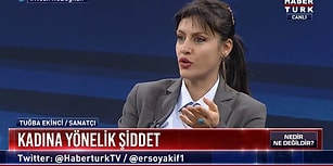 Tuğba Ekinci 'Kadına Şiddet' Konulu Programda Konuştu: 'Erkeğin Üstüne Çok Gitmemek Lazım Bir Bayansak'
