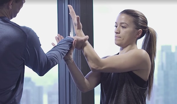 3. Защита от нападений спереди