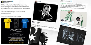 Mustafa Kemal Atatürk'e Büyük Özlemle! Spor Camiasından 10 Kasım Mesajları