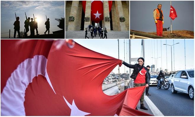 9'u 5 Geçe Hayat Durdu: Tüm Yurttan Atatürk'ü Anma Kareleri