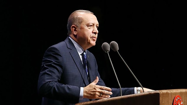 Erdoğan 7 askerin şehit olduğunu, 25 askerin de yaralı olduğunu aktardı