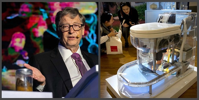Билл Гейтс, его уникальный нано-унитаз и шутки в Сети, посвященные им