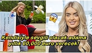 Parasıyla Değil mi? Kendisiyle Sevgili Olacak Adama Yıllık 60,000 Euro Verecek Olan Milyoner Kadın!