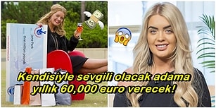 Parasıyla Değil mi? Kendisiyle Sevgili Olacak Adama Yıllık 60,000 Euro Verecek Olan Milyoner Kadın!