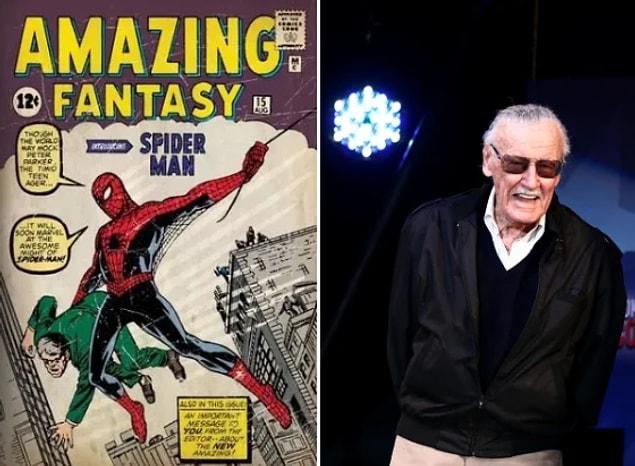 7. He introduced Spider-Man in 1962 in attempt to depict a teen-hero who is nobody's sidekick.