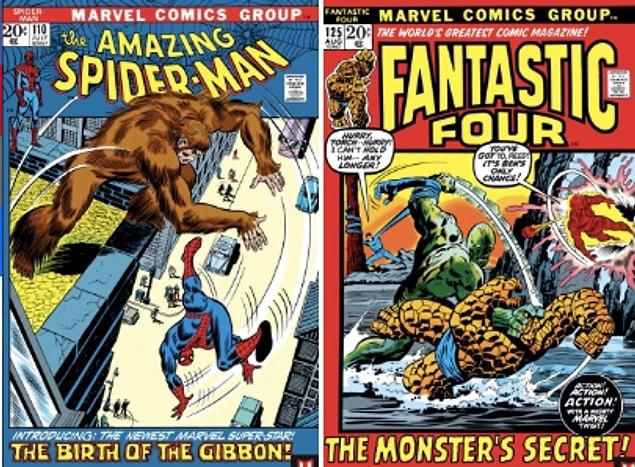 11. He stopped writing monthly comic books in 1972 and his final issues are The Amazing Spider-Man #110 and The Fantastic Four #125.