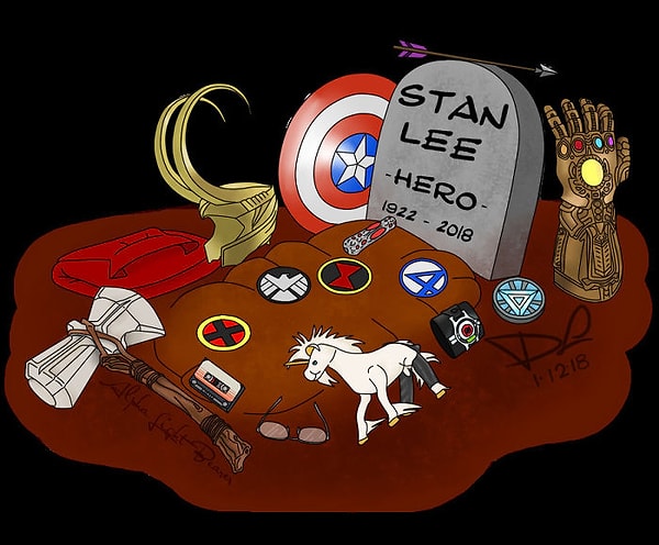 4. Каждый герой что-то ему оставил.