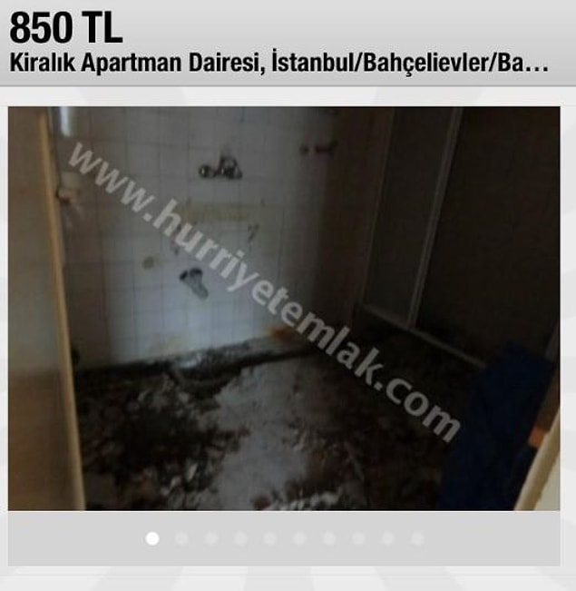 11. Sahibinden korku evi temalı kelepir ev.