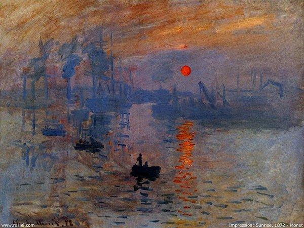 1840'da Fransız empresyonist ressam Claude Monet doğdu.