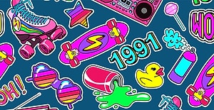 Neon Bileklikler, Patlayan Șekerler, Karıșık Kasetler! Seni En Çılgın 90’lar Partisine Davet Ediyoruz!