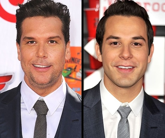 7. Dane Cook and Skylar Astin
