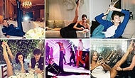 Ünlülerin Günlük Hayatta Bacaklarını Havaya Dikip Paylaştığı Taptaze Instagram Trendi: Instasplit