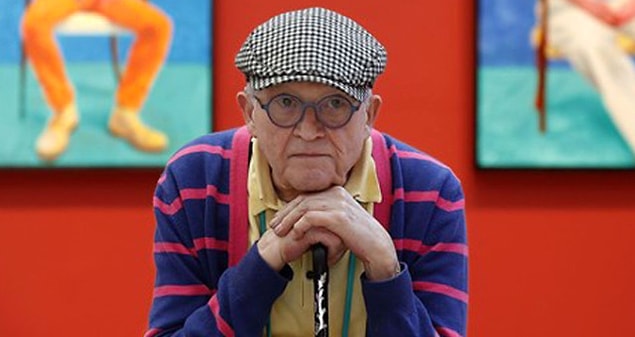 81 yaşındaki Hockney, 20. yüzyılın en önemli sanatçılarından