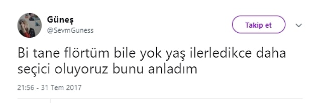 Zaman geçtikçe daha seçici daha detaycı birine evrilmişsinizdir ve hayalinizdeki ilişki size sanki imkansızmış gibi gelir.