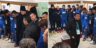 Futbolcuları Maça Hazırlarken Acayip Gaza Getiren Sarıyer Teknik Direktörü