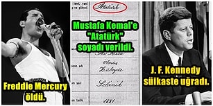 Tarihte Bu Hafta Neler Oldu: Mustafa Kemal'e "Atatürk" Soyadı Verildi, Freddy Mercury Öldü, Edison Ses Kayıt Cihazını İcat Etti!