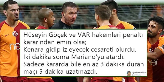 Konya'dan Cimbom'a Çelme! Maçın Ardından Taraftarlar Hakem Hüseyin Göçek'e Büyük Tepki Gösterdi