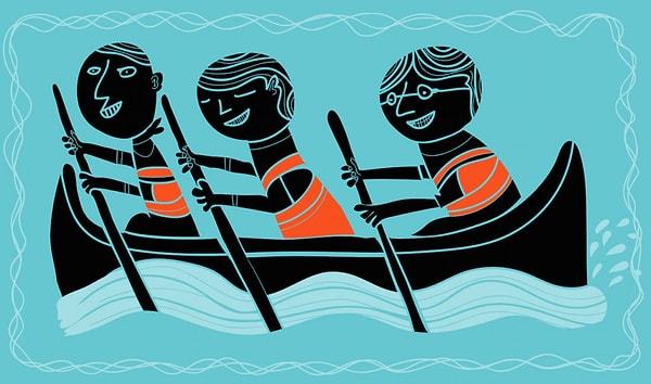 10. "Трое в лодке, не считая_____"