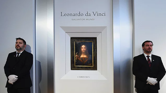 Da Vinci'nin en Ã¶nemli eserlerinden 'Salvator Mundi', ABD'deki bir mÃ¼zayedede 450 milyon dolara satÄ±larak rekor kÄ±rmÄ±ÅtÄ±