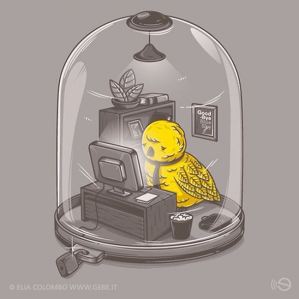 19. На работе