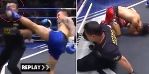 Rakibiyle Aynı Anda Hakemi De Nakavt Eden Muay Thai Dövüşçüsü