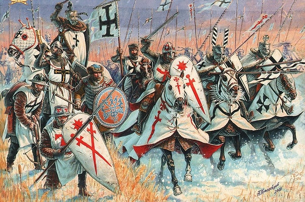 2. С кем воевал Александр Невский и его войско во время Ледового побоища?