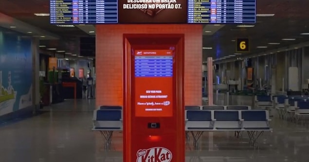 8. Sao Paulo'da yolcuların uçakları rötar yaptığı zaman KitKat hediye ediliyor.