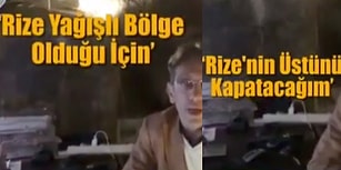 Rize Belediye Başkanı Adayından Vaat Gibi Vaat: Seçilirsem Şehrin Üstünü Kapatacağım