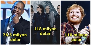 2018 Yılında En Çok Kazanan Yabancı Erkek Şarkıcılar